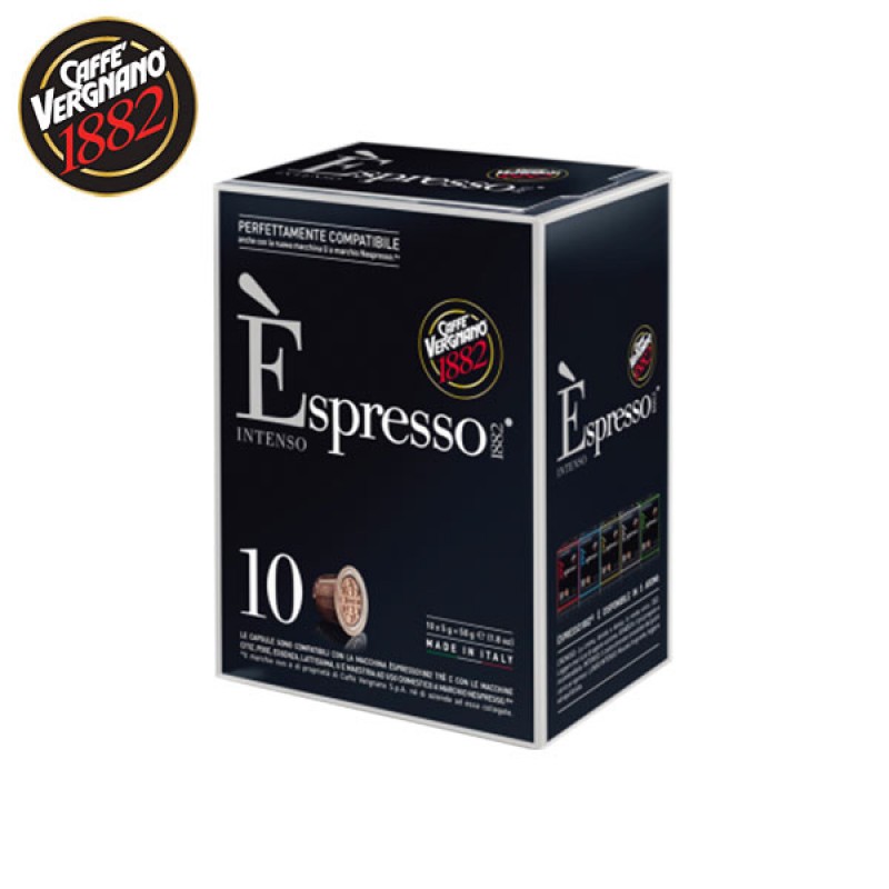 120 capsule caffè VERGNANO INTENSO Compatibile Nespresso