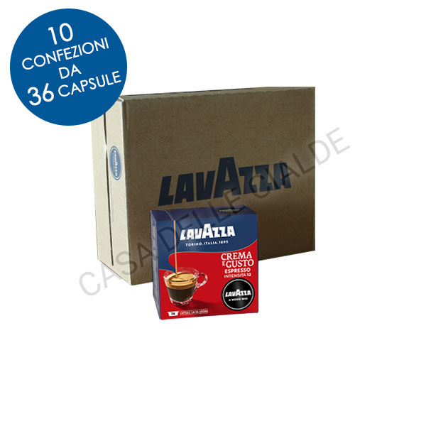 360 capsule LavAzza A Modo Mio CREMA E GUSTO